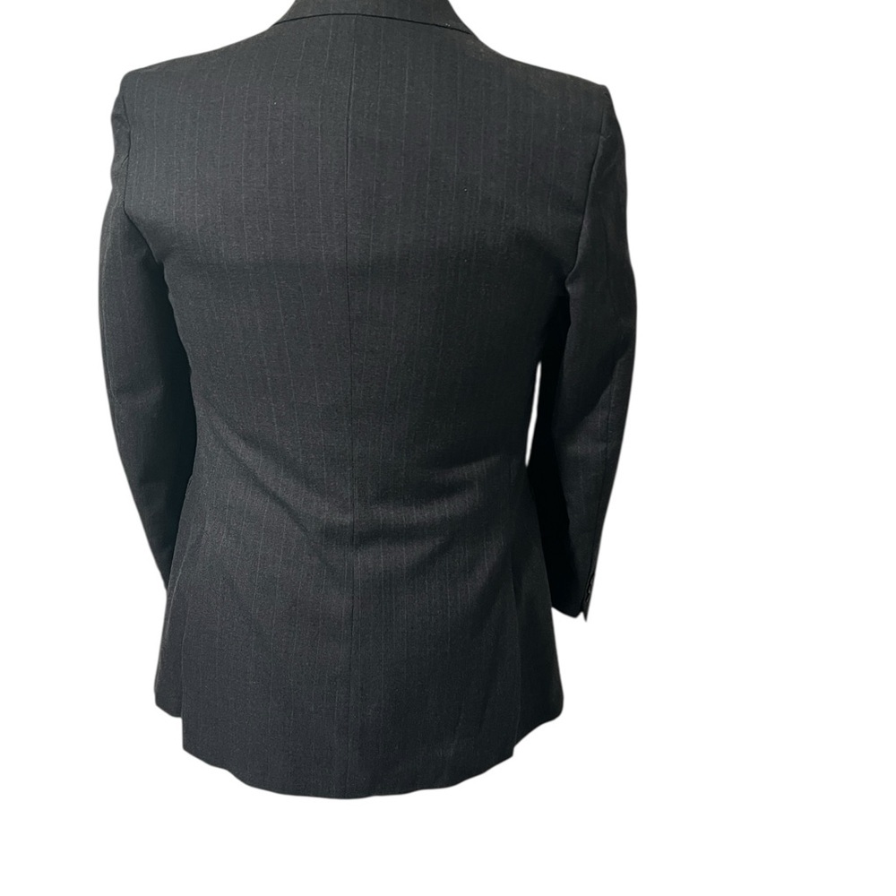 Bergamo Roma Gray Blazer and Vest, Classic Notched Lapels☑️ - Picture 5 of 11